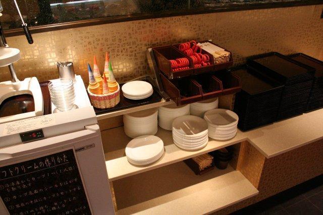 画像を等倍で表示します トレイと皿
