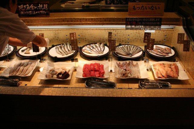 画像を等倍で表示します 魚コーナー