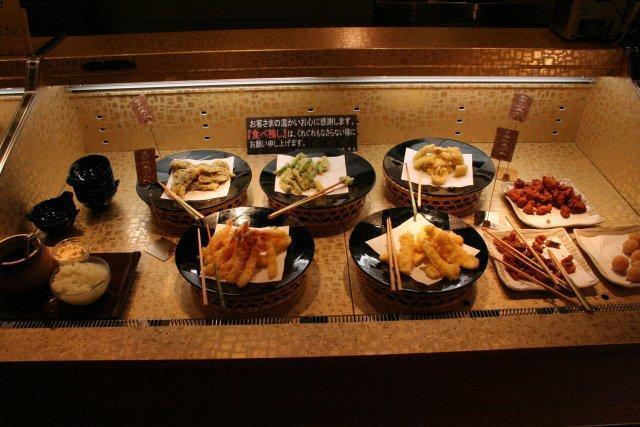 画像を等倍で表示します 天ぷらコーナー