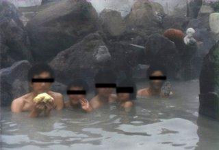 画像を等倍で表示します 泥湯